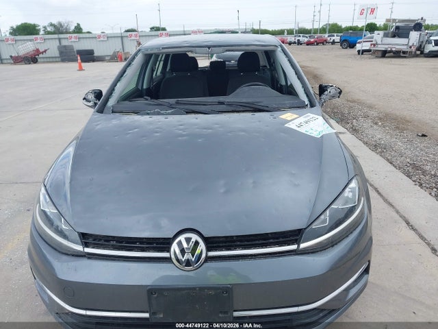 44749122 :رقم المزاد ، 3VWG57AU9KM029648 vin ، 2019 Volkswagen Golf 1.4t S/1.4t Se مزاد بيع