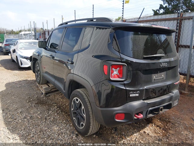 Продажа на аукционе авто 2016 Jeep Renegade Trailhawk, vin: ZACCJBCT0GPD01285, номер лота: 44749226