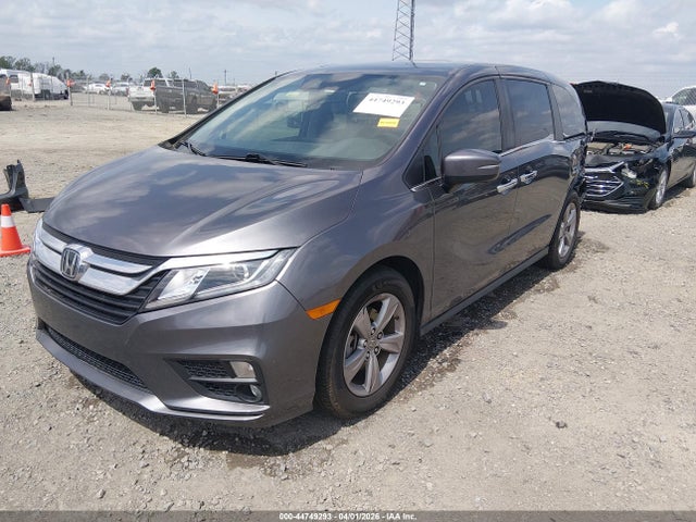 2020 Honda Odyssey Ex-l/ex-l W/navi   Res მანქანა იყიდება აუქციონზე, vin: 5FNRL6H78LB066742, აუქციონის ნომერი: 44749293