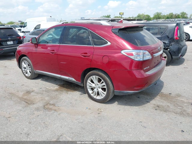 2010 Lexus Rx 450h მანქანა იყიდება აუქციონზე, vin: JTJBC1BA3A2026364, აუქციონის ნომერი: 44749334
