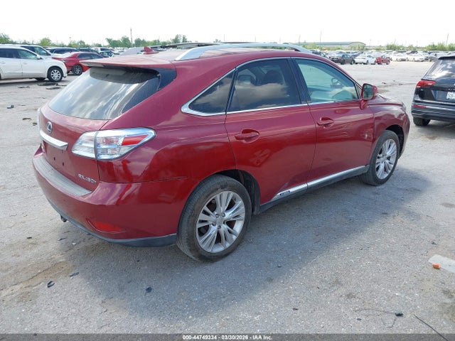2010 Lexus Rx 450h მანქანა იყიდება აუქციონზე, vin: JTJBC1BA3A2026364, აუქციონის ნომერი: 44749334