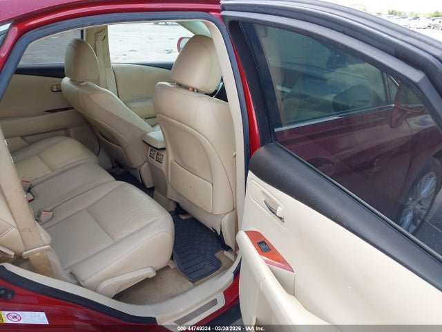2010 Lexus Rx 450h მანქანა იყიდება აუქციონზე, vin: JTJBC1BA3A2026364, აუქციონის ნომერი: 44749334