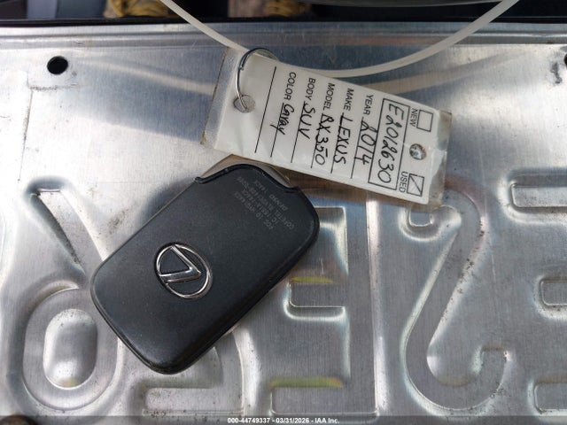 Aukcja sprzedaży 2014 Lexus Rx 350, vin: JTJZK1BA6E2012630, numer aukcji: 44749337