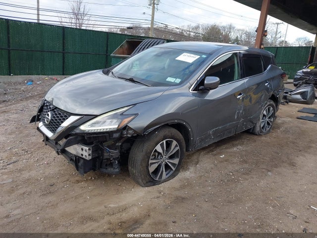 Aukcja sprzedaży 2020 Nissan Murano S Intelligent Awd, vin: 5N1AZ2AS1LN143466, numer aukcji: 44749355