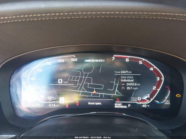 Aukcja sprzedaży 2023 Bmw M550 I Xdrive, vin: WBA13BK07PCN64464, numer aukcji: 44749483