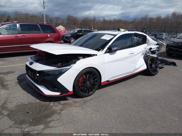 2023 Hyundai Elantra N მანქანა იყიდება აუქციონზე, vin: KMHLW4AK0PU011548, აუქციონის ნომერი: 44749490