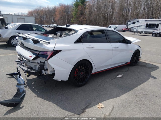 2023 Hyundai Elantra N მანქანა იყიდება აუქციონზე, vin: KMHLW4AK0PU011548, აუქციონის ნომერი: 44749490