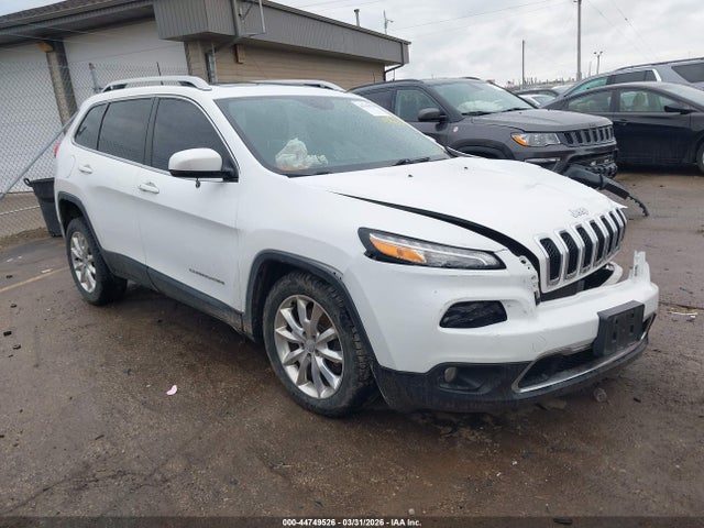 Продаж на аукціоні авто 2016 Jeep Cherokee Limited, vin: 1C4PJMDSXGW174986, номер лоту: 44749526