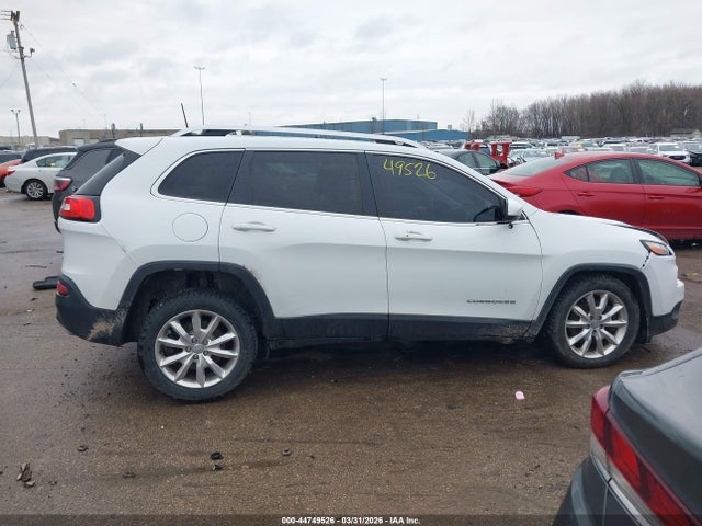 Продаж на аукціоні авто 2016 Jeep Cherokee Limited, vin: 1C4PJMDSXGW174986, номер лоту: 44749526