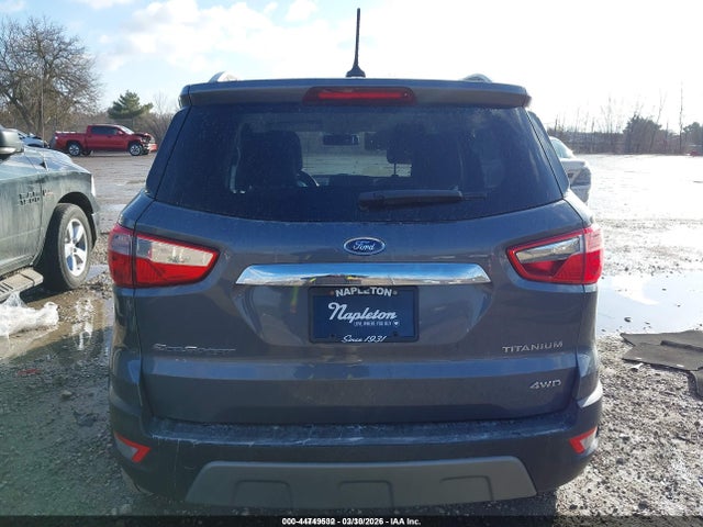 Продаж на аукціоні авто 2018 Ford Ecosport Titanium, vin: MAJ6P1WL7JC190012, номер лоту: 44749532