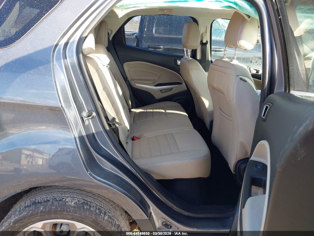 Продаж на аукціоні авто 2018 Ford Ecosport Titanium, vin: MAJ6P1WL7JC190012, номер лоту: 44749532