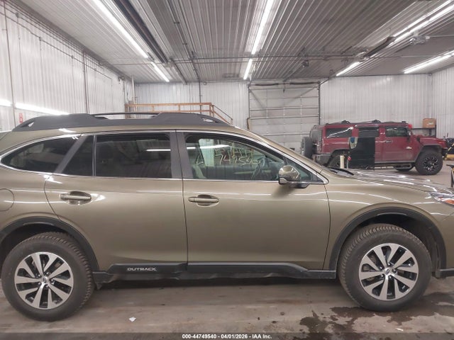 44749540 :رقم المزاد ، 4S4BTADC1M3220306 vin ، 2021 Subaru Outback Premium مزاد بيع