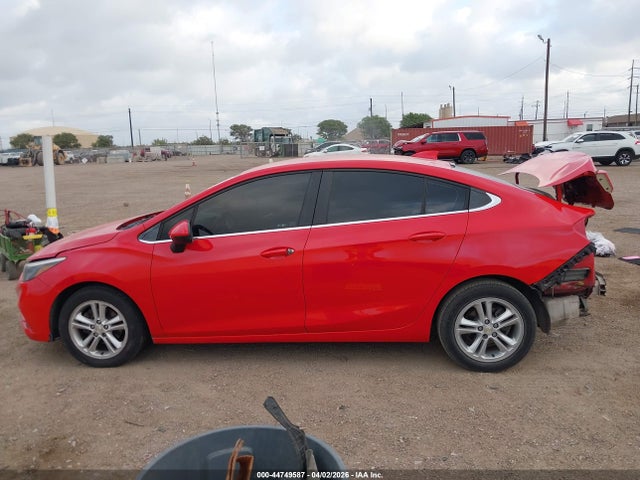2018 Chevrolet Cruze Lt Auto მანქანა იყიდება აუქციონზე, vin: 1G1BE5SM1J7166441, აუქციონის ნომერი: 44749587