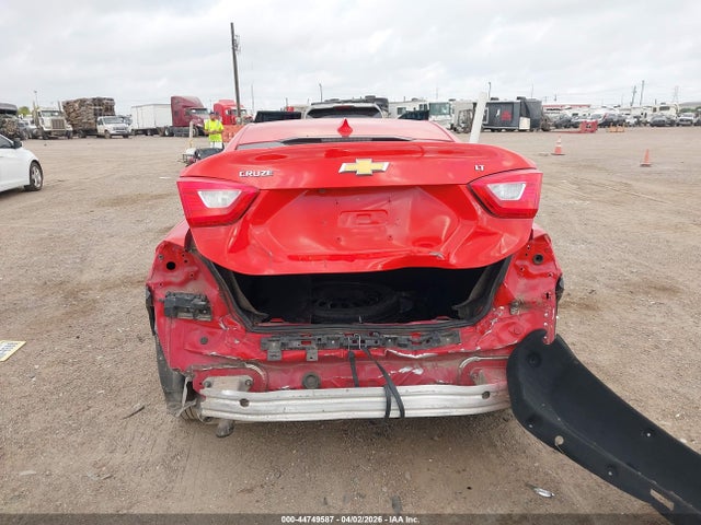 2018 Chevrolet Cruze Lt Auto მანქანა იყიდება აუქციონზე, vin: 1G1BE5SM1J7166441, აუქციონის ნომერი: 44749587