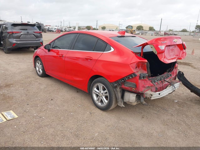 2018 Chevrolet Cruze Lt Auto მანქანა იყიდება აუქციონზე, vin: 1G1BE5SM1J7166441, აუქციონის ნომერი: 44749587