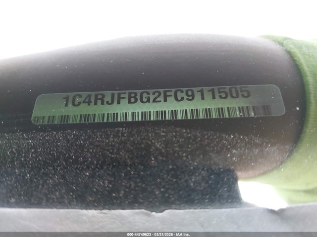 1C4RJFBG2FC911505 Jeep Grand Cherokee Limited