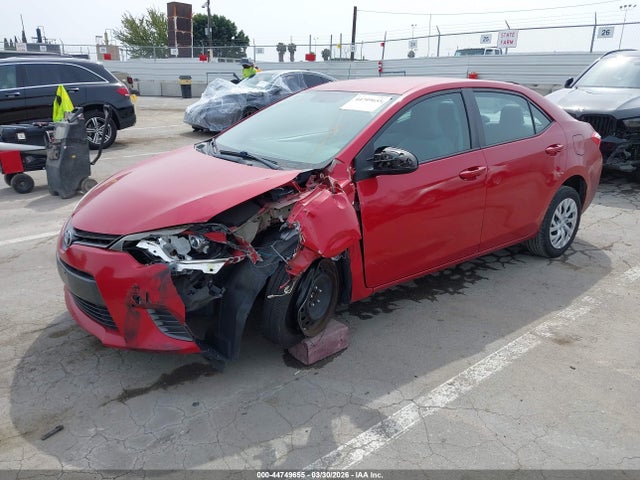 2T1BURHE1GC665197 Toyota COROLLA LE
