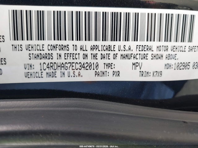 Dodge Durango Sxt 2014 1C4RDHAG7EC342010 Image 9