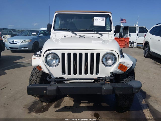 Aukcja sprzedaży 2000 Jeep Wrangler Sport, vin: 1J4FA49SXYP700530, numer aukcji: 44749682