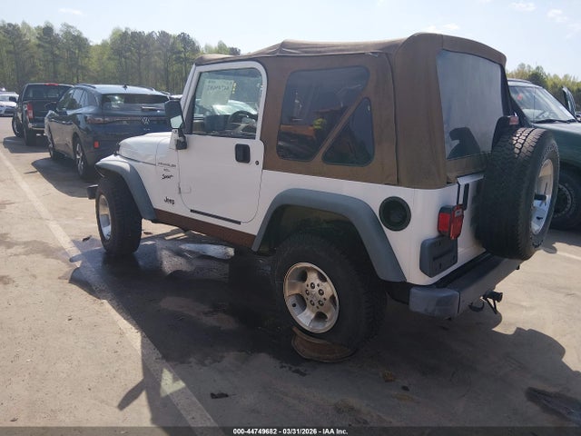Aukcja sprzedaży 2000 Jeep Wrangler Sport, vin: 1J4FA49SXYP700530, numer aukcji: 44749682