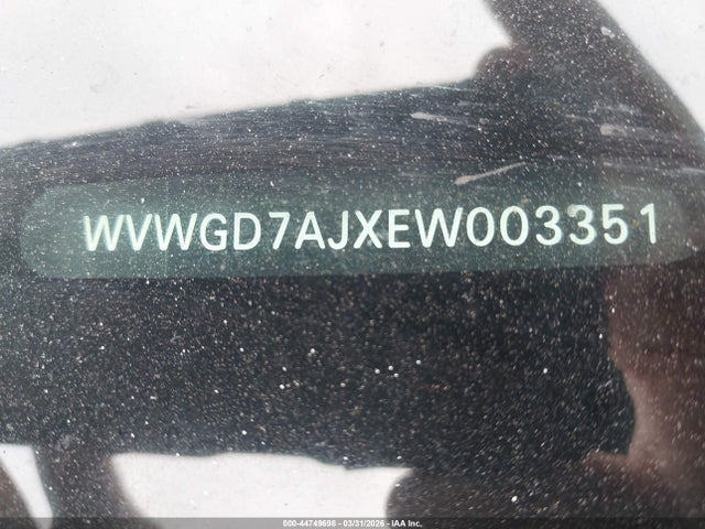 WVWGD7AJXEW003351 Volkswagen Gti Wolfsburg Edition