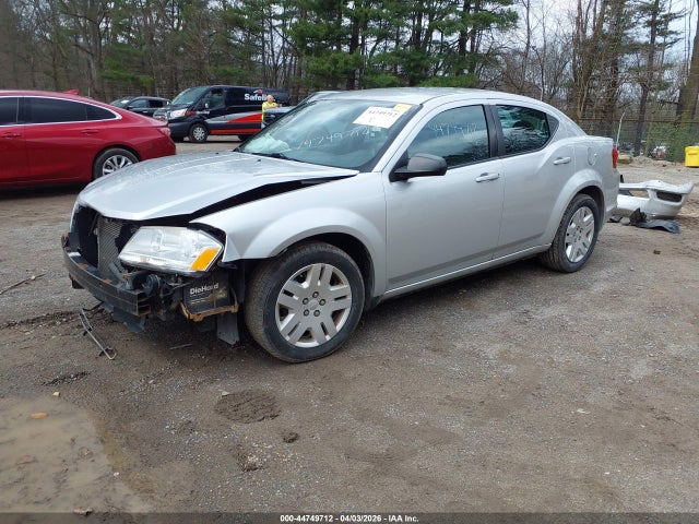 44749712 :رقم المزاد ، 1C3CDZAB7CN224349 vin ، 2012 Dodge Avenger Se مزاد بيع