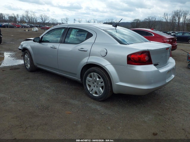 44749712 :رقم المزاد ، 1C3CDZAB7CN224349 vin ، 2012 Dodge Avenger Se مزاد بيع