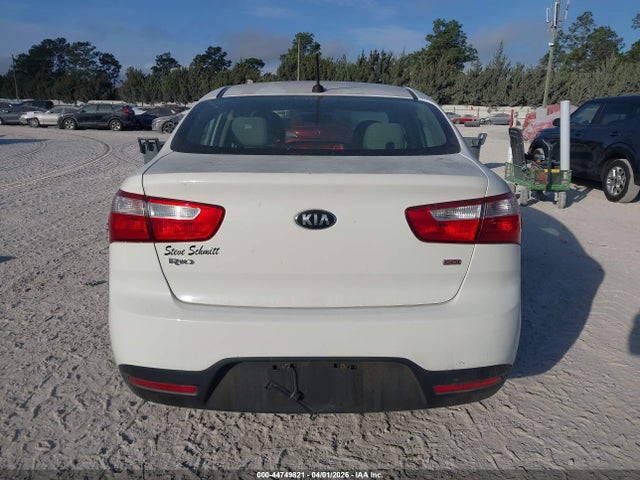 2014 Kia Rio Lx მანქანა იყიდება აუქციონზე, vin: KNADM4A38E6361662, აუქციონის ნომერი: 44749821
