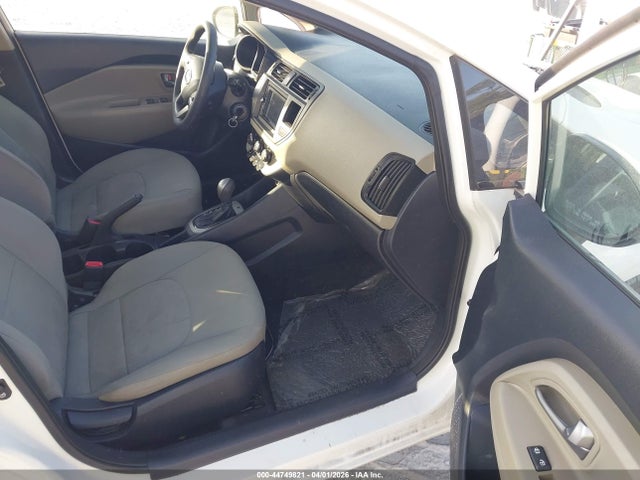 2014 Kia Rio Lx მანქანა იყიდება აუქციონზე, vin: KNADM4A38E6361662, აუქციონის ნომერი: 44749821
