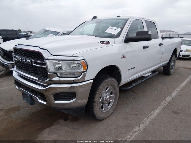 44749848 :رقم المزاد ، 3C6UR5HL3NG193838 vin ، 2022 Ram 2500 Tradesman  4x4 8' Box مزاد بيع