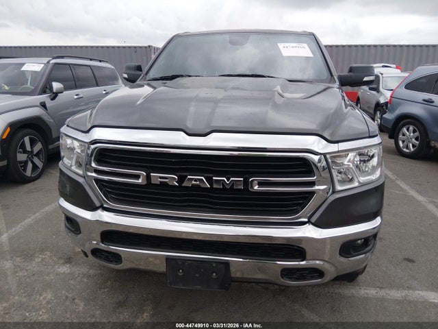 44749910 :رقم المزاد ، 1C6RREFT8KN706349 vin ، 2019 Ram 1500 Big Horn/lone Star  4x2 5'7 Box مزاد بيع
