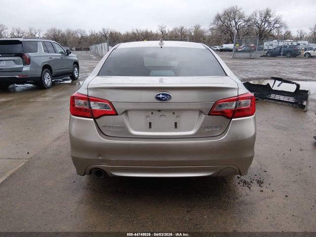 Продажа на аукционе авто 2017 Subaru Legacy 2.5i Limited, vin: 4S3BNAK62H3062382, номер лота: 44749926
