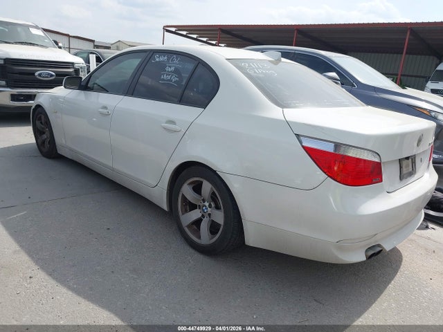 2007 Bmw 525i მანქანა იყიდება აუქციონზე, vin: WBANE53587CW59333, აუქციონის ნომერი: 44749929