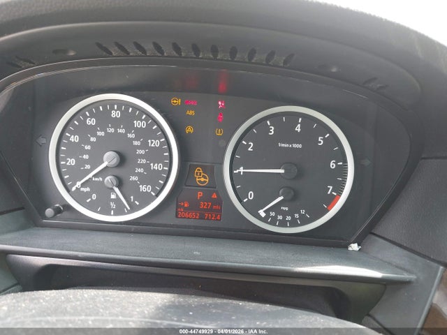 2007 Bmw 525i მანქანა იყიდება აუქციონზე, vin: WBANE53587CW59333, აუქციონის ნომერი: 44749929