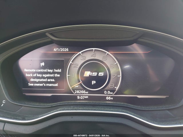 Aukcja sprzedaży 2019 Audi Rs 5 2.9t, vin: WUABWCF56KA901921, numer aukcji: 44749972