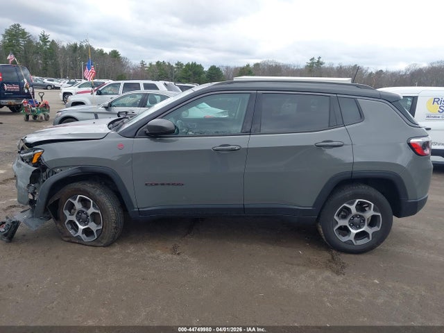 Продаж на аукціоні авто 2022 Jeep Compass Trailhawk 4x4, vin: 3C4NJDDB2NT105820, номер лоту: 44749980