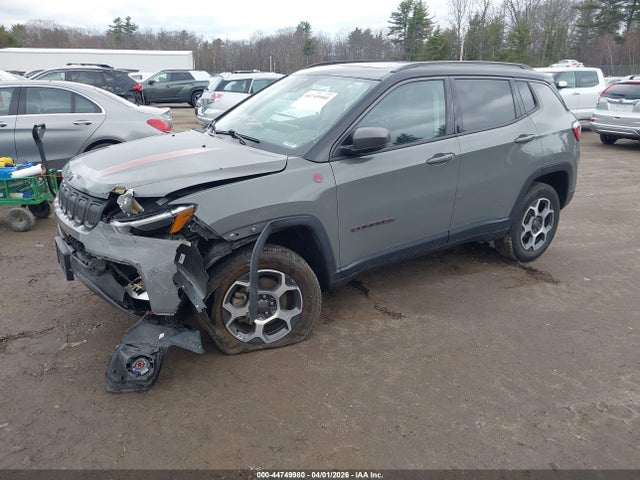 Продаж на аукціоні авто 2022 Jeep Compass Trailhawk 4x4, vin: 3C4NJDDB2NT105820, номер лоту: 44749980