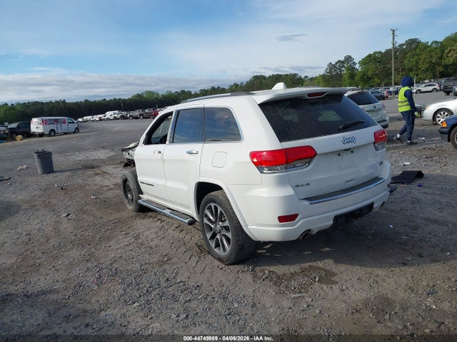 2017 Jeep Grand Cherokee Overland 4x4 მანქანა იყიდება აუქციონზე, vin: 1C4RJFCG6HC685003, აუქციონის ნომერი: 44749989
