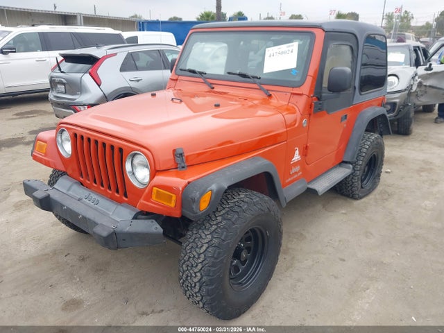 44750024 :رقم المزاد ، 1J4FA29S46P754830 vin ، 2006 Jeep Wrangler Se مزاد بيع