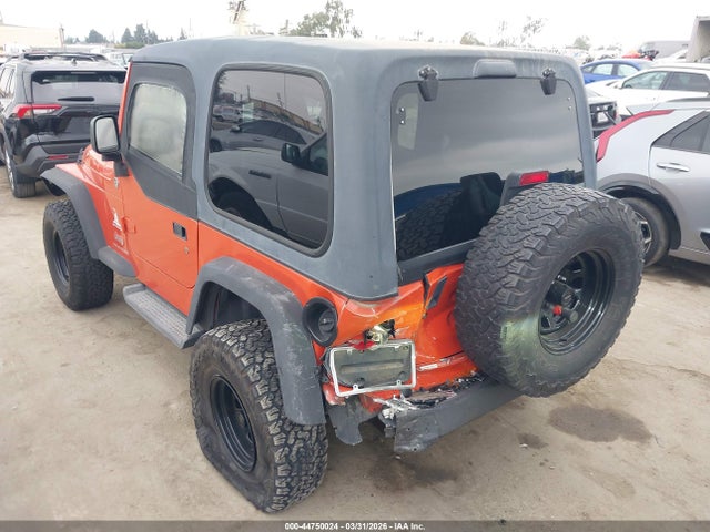 44750024 :رقم المزاد ، 1J4FA29S46P754830 vin ، 2006 Jeep Wrangler Se مزاد بيع