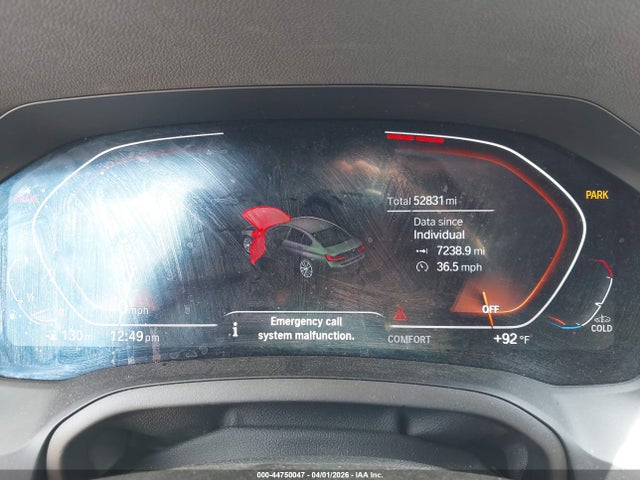44750047 :رقم المزاد ، 3MW5R1J0XN8C32096 vin ، 2022 Bmw 330i مزاد بيع