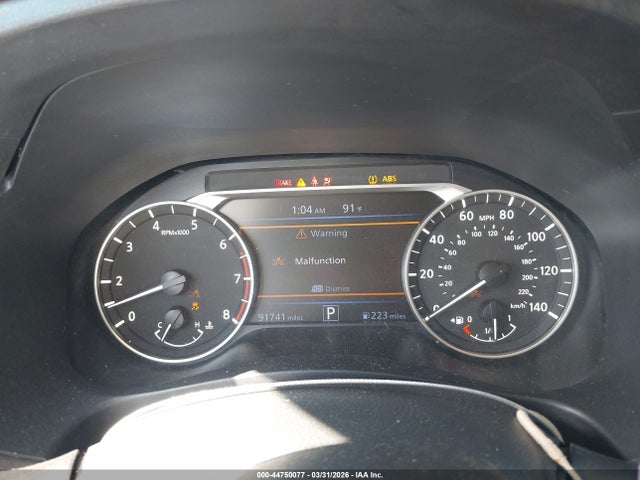 44750077 :رقم المزاد ، 1N4BL4DV3NN338862 vin ، 2022 Nissan Altima Sv Fwd مزاد بيع