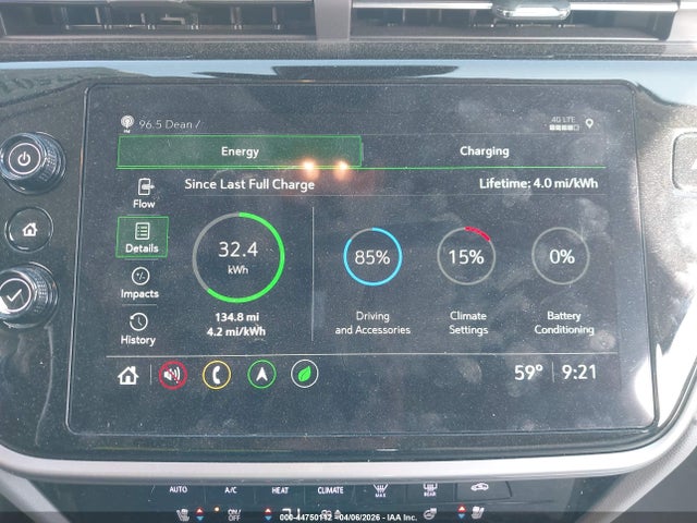 1G1FZ6S04P4143643 Chevrolet Bolt Euv Fwd Premier