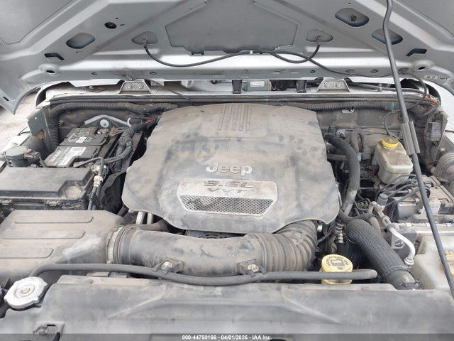 44750166 :رقم المزاد ، 1C4BJWDG3CL210093 vin ، 2012 Jeep Wrangler Unlimited Sport مزاد بيع