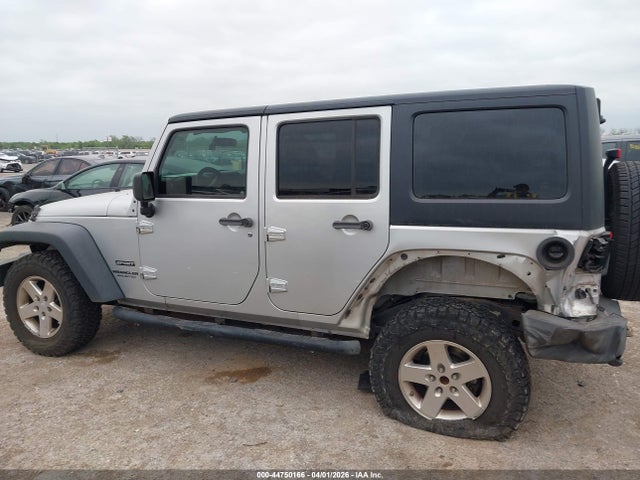 44750166 :رقم المزاد ، 1C4BJWDG3CL210093 vin ، 2012 Jeep Wrangler Unlimited Sport مزاد بيع
