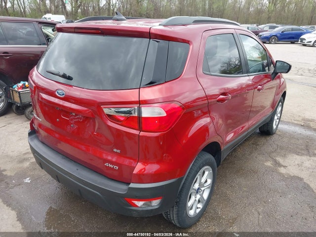 Продаж на аукціоні авто 2020 Ford Ecosport Se, vin: MAJ6S3GL2LC392607, номер лоту: 44750192