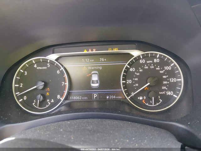 Aukcja sprzedaży 2022 Nissan Altima Sr Fwd, vin: 1N4BL4CV8NN314588, numer aukcji: 44750203