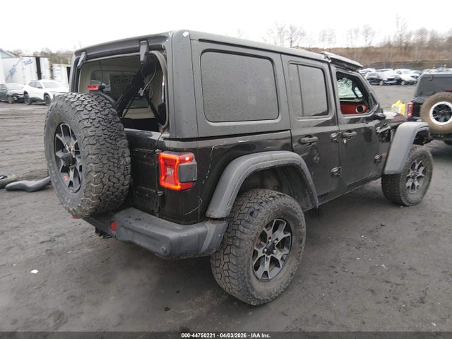 2018 Jeep Wrangler Unlimited Rubicon 4x4 მანქანა იყიდება აუქციონზე, vin: 1C4HJXFG0JW102300, აუქციონის ნომერი: 44750221