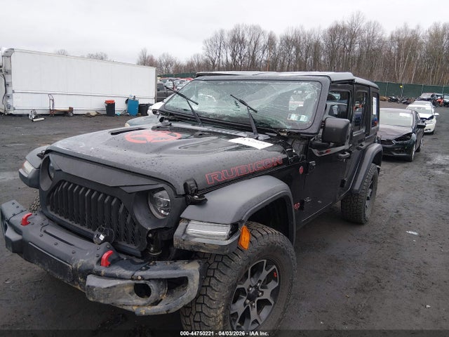 2018 Jeep Wrangler Unlimited Rubicon 4x4 მანქანა იყიდება აუქციონზე, vin: 1C4HJXFG0JW102300, აუქციონის ნომერი: 44750221