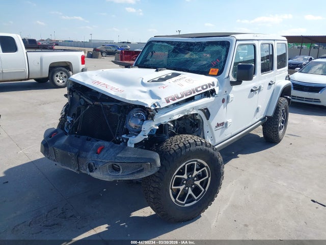 Aukcja sprzedaży 2026 Jeep Wrangler Rubicon 4x4, vin: 1C4PJXFN2TW161376, numer aukcji: 44750234